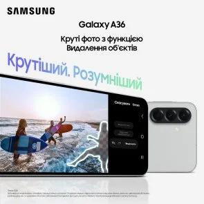 Фото: Смартфон Samsung Galaxy A36 5G A366 6/128GB Lime (SM-A366BLGBEUC) № 11 | KTC