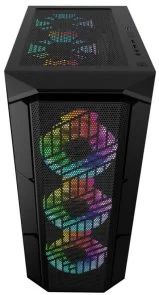 Фото: Корпус 1stPlayer XF-BK-4F7 Black with window № 3 | KTC