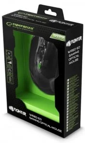 Фото: Миша Esperanza MX205 FIGHTER Black/Green (EGM205G) № 4 | KTC