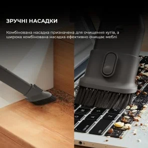 Фото: Ручний бездротовий пилосос Dreame R20 Aqua (VTV21A) № 12 | KTC