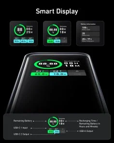 Фото: Батарея універсальна Anker Prime 20000mAh 200W Black (A1336011) № 6 | KTC