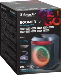 Фото: Акустика для вечірок Defender Boomer 45 Black (65245) № 11 | KTC