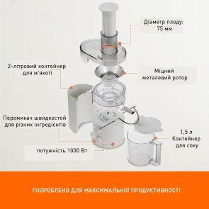 Соковижималка відцентрова Panasonic MJ-CB600STQ