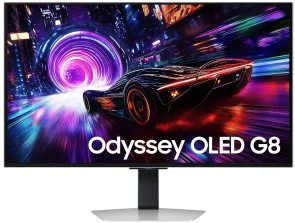 Фото: Монітор Samsung Odyssey OLED G8 G81SF (LS32FG812SIXUA) - 32" QD-OLED / 3840×2160 / 240 Гц / AMD FreeSync Premium Pro, Nvidia G-Sync Compatible / Pivot / HAS № 2 | KTC