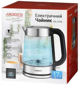 Фото: Електрочайник Ardesto EKL-F200 № 6 | KTC