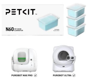 Нейтралізатор запаху PETKIT Pet Odor Eliminator N60 3PCS (P9224)