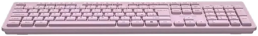 Фото: Клавіатура Canyon HKB-W01 UKR/ENG Wireless Pink (CNS-HKBW01P) № 5 | KTC