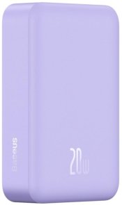 Батарея універсальна Baseus Magnetic Mini Wireless Fast Charge 20000mAh 20W Purple (PPCX150005)