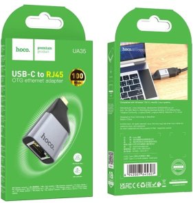 Мережева карта Hoco UA35 Metal Gray (6942007645607)