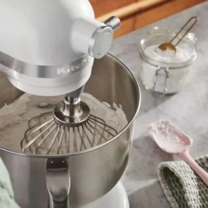 Фото: Набір насадок для планетарного міксера KitchenAid 5KSM7BL3PSS (гак для тіста, плоский збивач, вінчик) № 6 | KTC