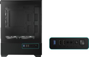 Корпус Gamdias Aura GC9M ARGB Black with window (4711514502527)