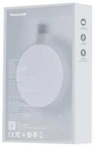 Бездротовий зарядний пристрій Baseus Jelly 15W White (WXGD-02)