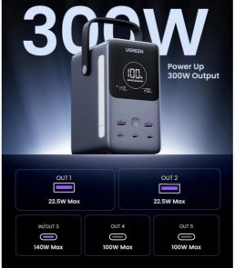  Батарея універсальна UGREEN PB770 48000mAh 300W (25286)