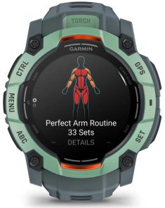Смарт годинник Garmin Instinct 3 - 50 mm AMOLED Neo Tropic with Twilight Band (010-03020-01)