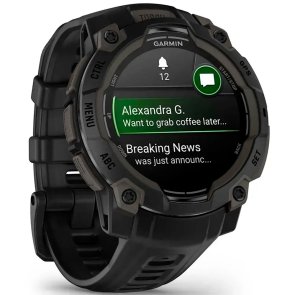 Смарт годинник Garmin Instinct 3 - 45 mm AMOLED Black with Black Band (010-02936-00)