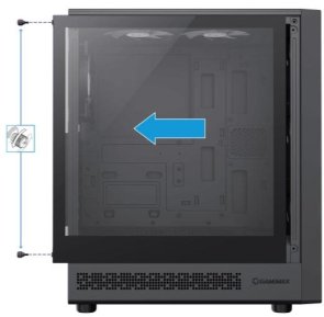 Корпус Gamemax Storm 2 AB Black with window