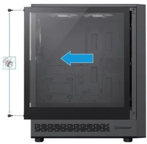 Фото: Корпус Gamemax Storm 2 AB Black with window № 9 | KTC