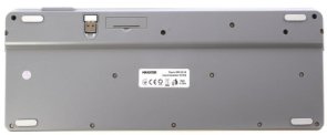 Клавіатура Maxxter KBW-02G-UA Wireless White/Grey