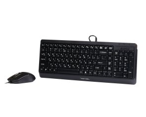 Комплект клавіатура+миша A4tech F1512 Black
