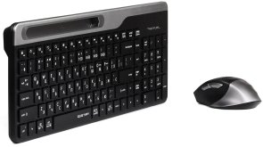 Комплект клавіатура+миша A4tech FB2535C Smoky Grey