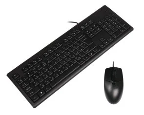 Фото: Комплект клавіатура+миша A4tech KR-8372 USB Black (KR-8372 (Black)) № 4 | KTC