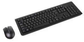 Фото: Комплект клавіатура+миша A4tech 4200N V-Track Black (4200N (GR-92+G3-200N)) № 2 | KTC