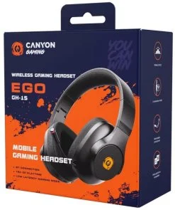 Фото: Гарнітура Canyon Ego GH-15 Black (CND-SGHS15B) № 6 | KTC