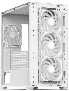 Фото: Корпус AeroCool D301A-G-WT-v2 White with window (ACCS-DS03043.21) № 4 | KTC