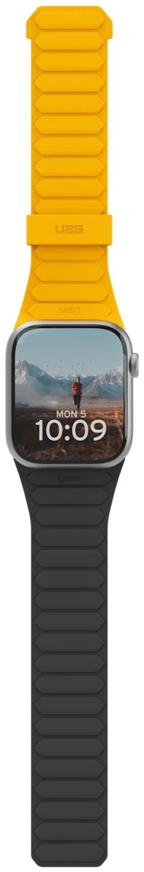 Ремінець UAG for Apple Watch Ultra 2/Ultra 49/45/44/42mm - Pathfinder Heritage Yellow/Black (194161118240)