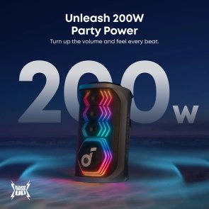  Акустика для вечірок Anker SoundCore Rave 3S Black (A31A3012)
