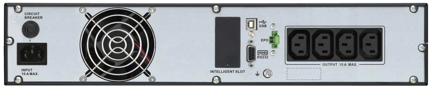 Фото: ДБЖ APC Easy UPS On-Line 2000VA 1800W (SRV2KRIRK-E) № 3 | KTC