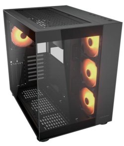 Корпус Cougar FV150 RGB Black with window