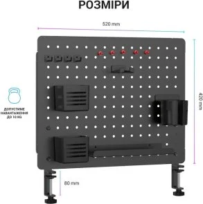Фото: Органайзер настільний OfficePro DO1090B № 7 | KTC
