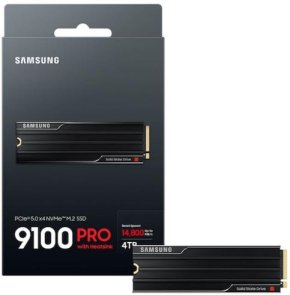 SSD-накопичувач Samsung 9100 Pro with Heatsink 2280 PCIe 5.0 x4 NVMe 2.0 4TB (MZ-VAP4T0CW)