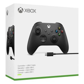 Геймпад Microsoft Xbox Wireless Controller with USB Type-C cable Carbon Black (1V8-00002)