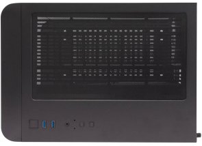 Корпус 1stPlayer UV5-BK-2FC7R-1FC7 Black with window