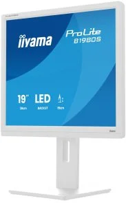 Фото: Монітор iiyama ProLite B1980S-W1 White - 19" TN+Film / 1280×1024 / 75 Гц / Pivot / HAS № 5 | KTC