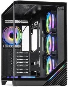 Корпус QUBE MIRAGE 7ARGB Black with window (MIRAGE_GBNU3)