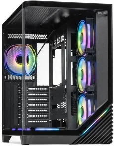 Фото: Корпус QUBE MIRAGE 7ARGB Black with window (MIRAGE_GBNU3) № 3 | KTC