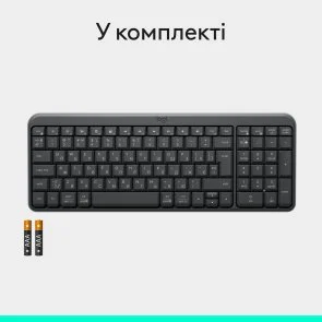 Фото: Клавіатура Logitech K250 Bluetooth Graphite (920-013822) № 8 | KTC