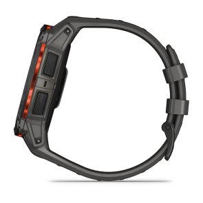 Смарт годинник Garmin Instinct 3 - 50 mm Solar Black with Charcoal Band (010-02935-00)
