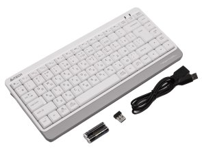 Клавіатура компактна A4tech Fstyler FBK11 White