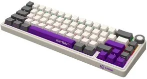 Фото: Клавіатура Lorgar KBP70MW Toxic Purple ENG WL/RT/USB Beige (LRG-KBP70MW-RT-US) № 3 | KTC
