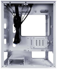 Корпус 1stPlayer X4-M-WH-2F1P-W-1F1-W White with window