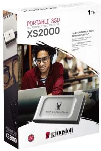 Фото: Зовнішній SSD-накопичувач Kingston XS2000 1TB Silver (SXS2000/1000GA) № 3 | KTC