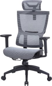 Крісло OfficePro Elegant OC660 Black/Dark Gray (OC660-B-DG-DG)