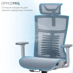 Фото: Крісло OfficePro Balance OC620 Gray/Dark Gray (OC620-G-DG-DG) № 8 | KTC