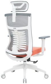 Крісло OfficePro Balance OC550-W-DG-OR White/Dark Gray/Orange