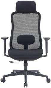 Крісло OfficePro Wave OC670 Black (OC670-B-B-B)