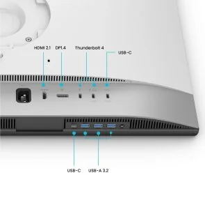 Фото: Монітор BenQ PD2730S White (9H.LN7LA.TBE) - 27" IPS / 5120x2880 / 60 Гц / Pivot / HAS № 6 | KTC
